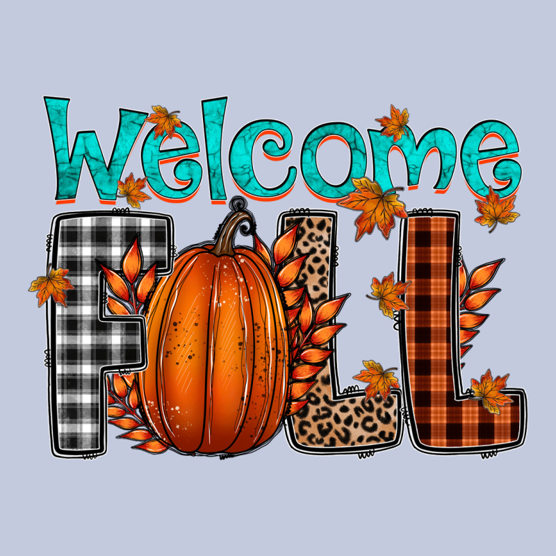 Welcome Fall Long Sleeve Tee by CowhideDigitalArt | Teevron