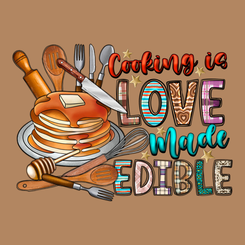 Cooking Is Love Made Edible Long Sleeve Tee by CowhideDigitalArt | Teevron