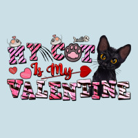 My Cat Is My Valentine Ladies Tee | Teevron