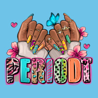 Periodt Afro Woman Nail Art Premium Sweatshirt | Teevron