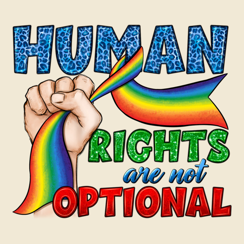 Human Rights Are Not Optional Ladies Tee by BundleAndBundleShop | Teevron