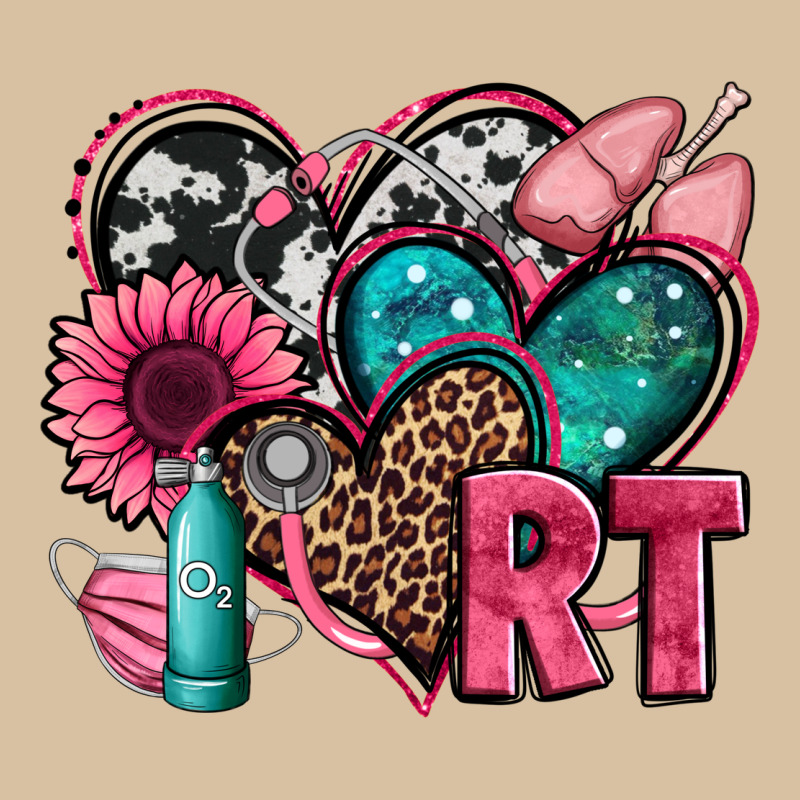 Rt Respiratory Therapist Hearts Heavyweight Hoodie by Jasminsmagicworld | Teevron