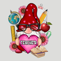 Valentines Day Teacher Gnome Zipper Hoodie | Teevron