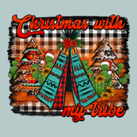 Christmas With My Tribe Heavy Core Tee | Teevron