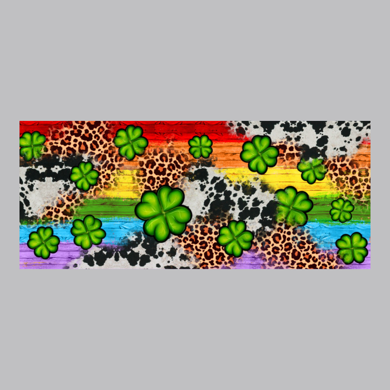 Western St. Patrick's Day Shamrock Rainbow Classic Tee by Artiststas | Teevron