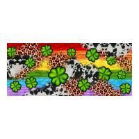 Western St. Patrick's Day Shamrock Rainbow | Teevron