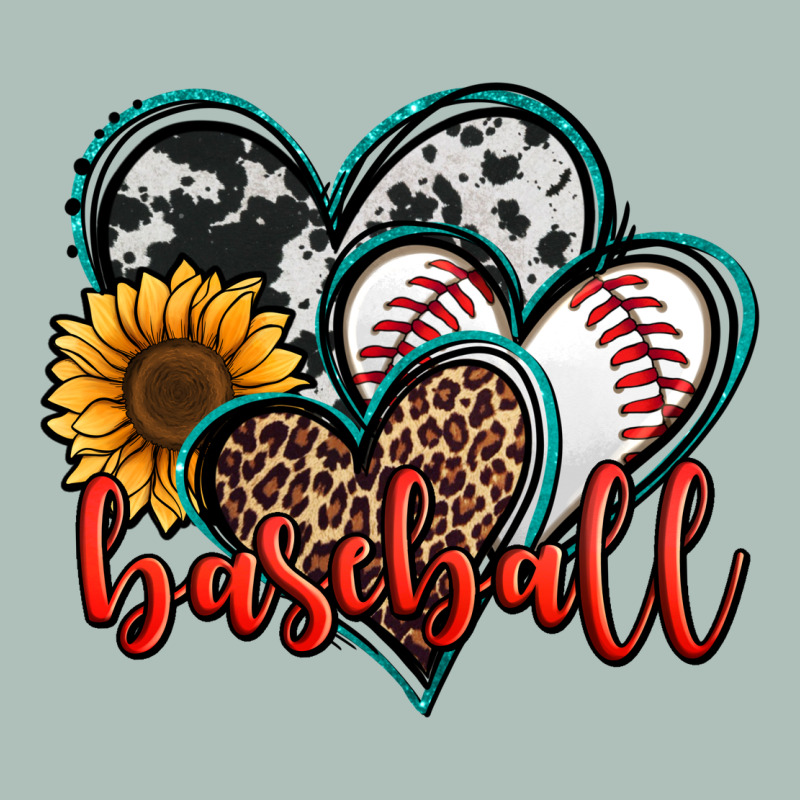 Baseball Hearts Heavyweight Hoodie by Jasminsmagicworld | Teevron