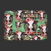 baby cow floral aztec background | Teevron