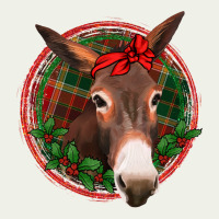 Christmas Donkey With Bandana Urban Heavy Tee | Teevron