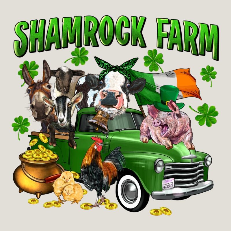Shamrock Farm Heavy Core Tee by CowGirlArtShop | Teevron