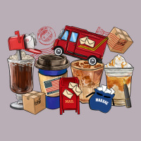 Postal Worker Coffee Cups Vintage Tee | Teevron