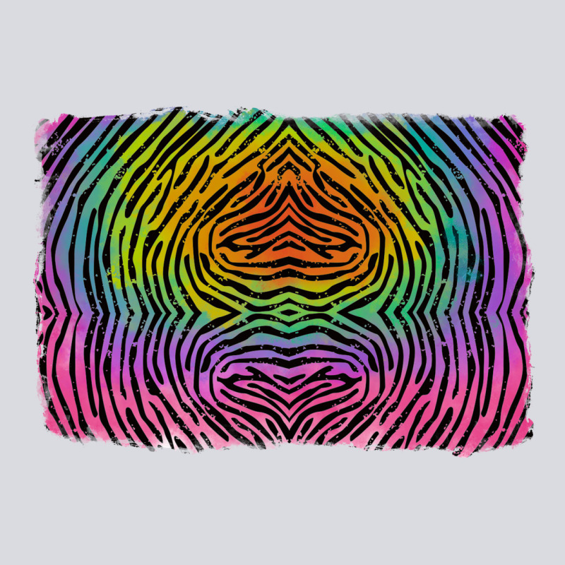 Colorful Zebra Background Zipper Hoodie by RanaPortraitStore | Teevron
