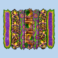 Mardi Gras Fleur De Lis Mask Leopard Glitter  Brushstrokes Classic Tee | Teevron