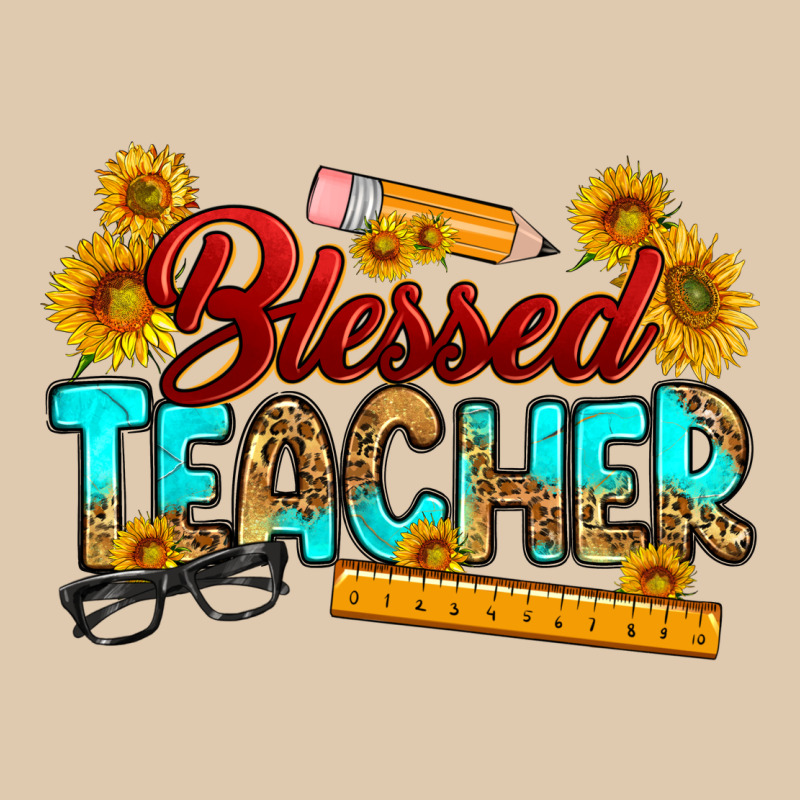 Blessed Teacher Heavyweight Sweatshirt by RanaPortraitStore | Teevron