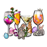 Easter wine glasses | Teevron
