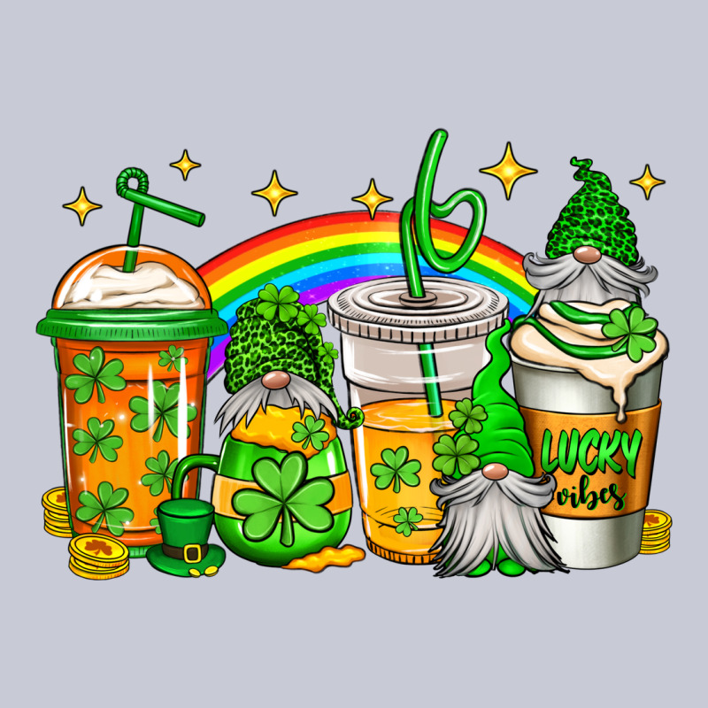 St Patricks Day Gnomes Coffee Cups Heavyweight Hoodie by Jasminsmagicworld | Teevron