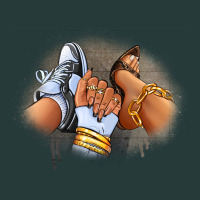 Sneaker And Heel Afro Woman Premium Sweatshirt | Teevron