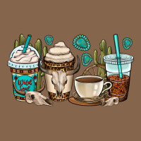 Bull Skull Coffee Cups Premium Tee | Teevron