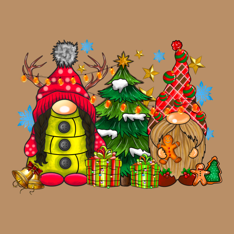 Gnome Christmas Vintage Hoodie by CowhideDigitalArt | Teevron
