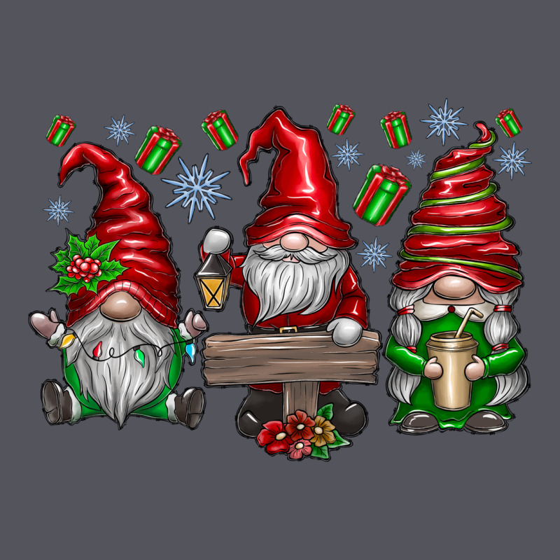 Christmas Gnomes Celebration Vintage Hoodie by CowhideDigitalArt | Teevron