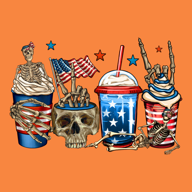 4th Of July Skeleton Coffee Cups Premium Sweatshirt by Jasminsmagicworld | Teevron