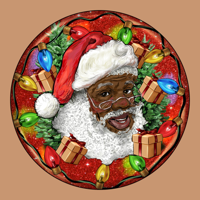 Black Santa Christmas Heavyweight Hoodie by RanaPortraitStore | Teevron