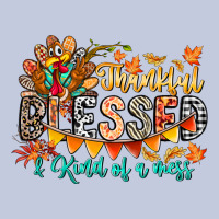 Thankful Blessed Kind Of Mess Long Sleeve Tee | Teevron
