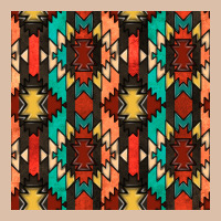Native American Aztec Seamless Pattern Urban Heavy Tee | Teevron