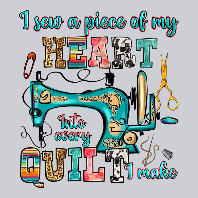 I Sew A Piece Of My Heart Into Every Quilt I Make Heavyweight Sweatshirt by RanaPortraitStore | Teevron
