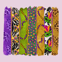Mardi Gras Brushstrokes Ladies Tee | Teevron