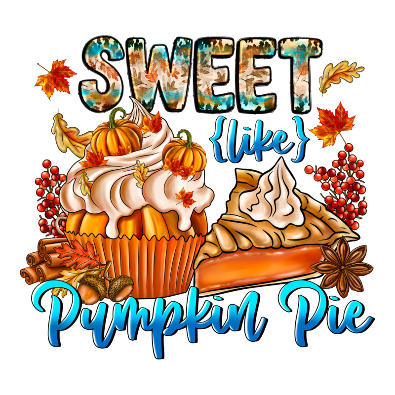 Sweet Like Pumpkin Pie Long Sleeve Tee by CowhideDigitalArt | Teevron