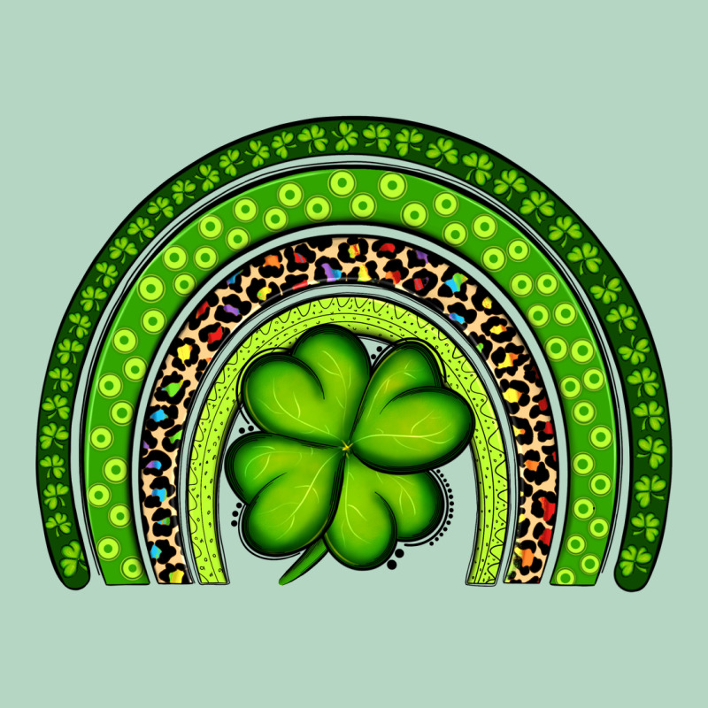 St. Patrick's Day Shamrock Rainbow Classic Tee by Artiststas | Teevron