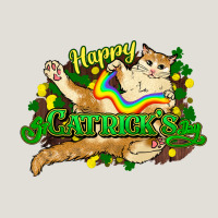 St. Patrick's Day Cat Heavy Core Tee | Teevron