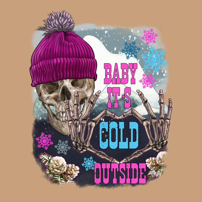 Skeleton Baby It's Cold Outside Vintage Tee by FaDigitalArtStudio | Teevron