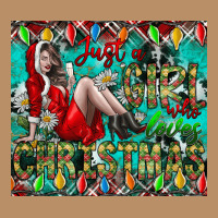 Just A Girl Who Loves Christmas Vintage Hoodie | Teevron