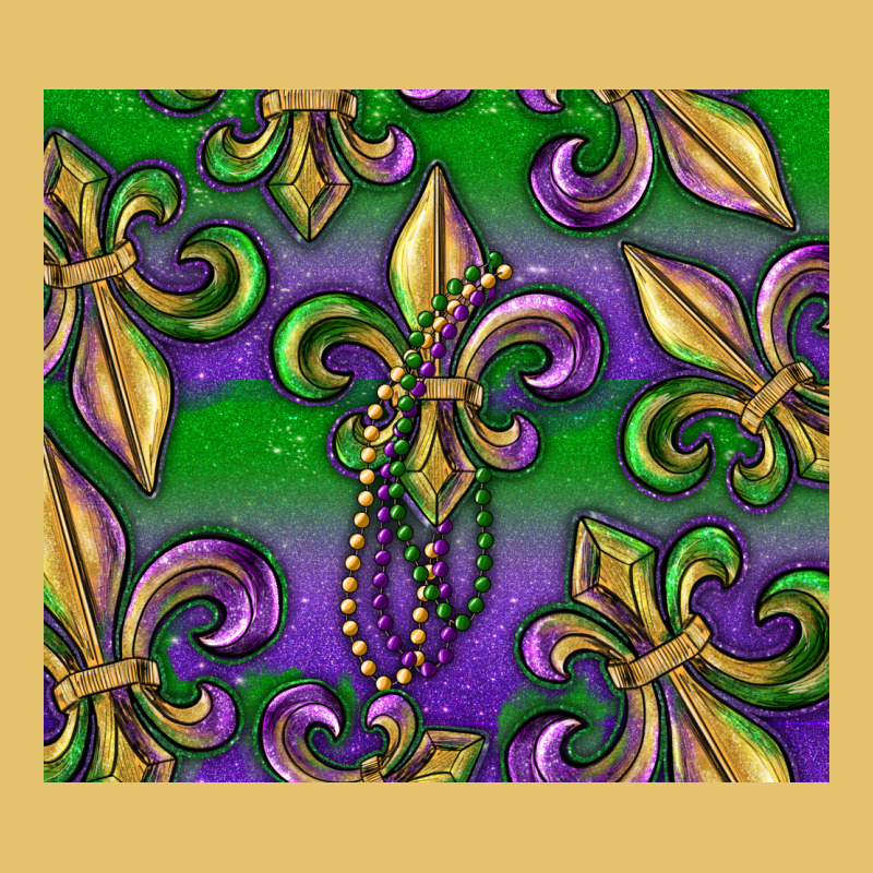 Mardi Gras Fleur De Lis Premium Sweatshirt by RanaPortraitStore | Teevron