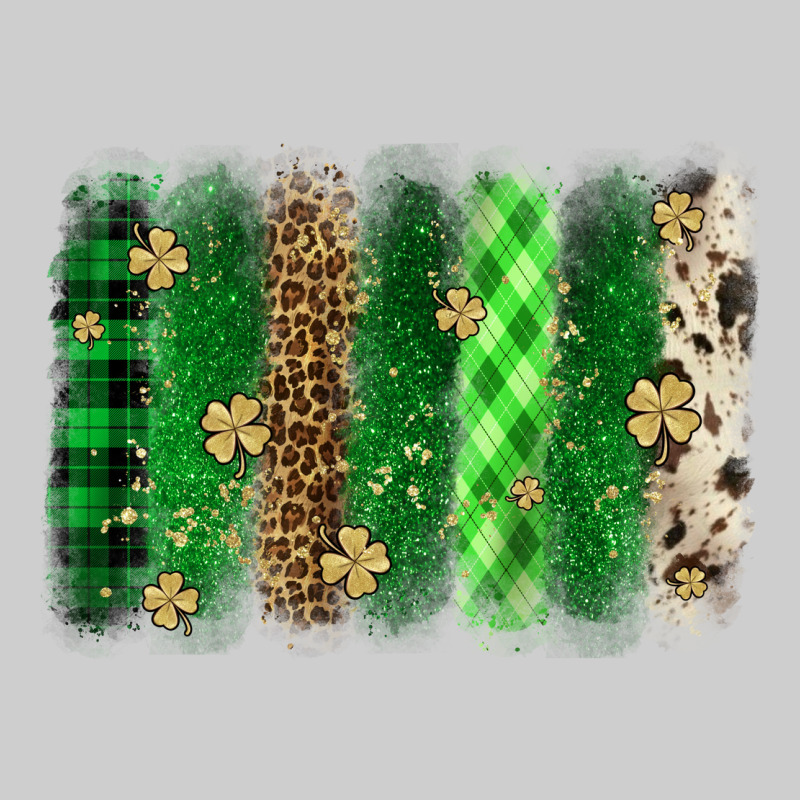 St. Patrick's Day Brushstroke Premium Tee by OliviaCreatesArt | Teevron