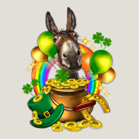 St. Patrick's Donkey With Balloon Heavy Core Tee | Teevron