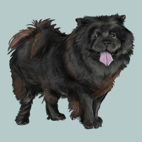 Black Chow Chow Heavy Core Tee | Teevron