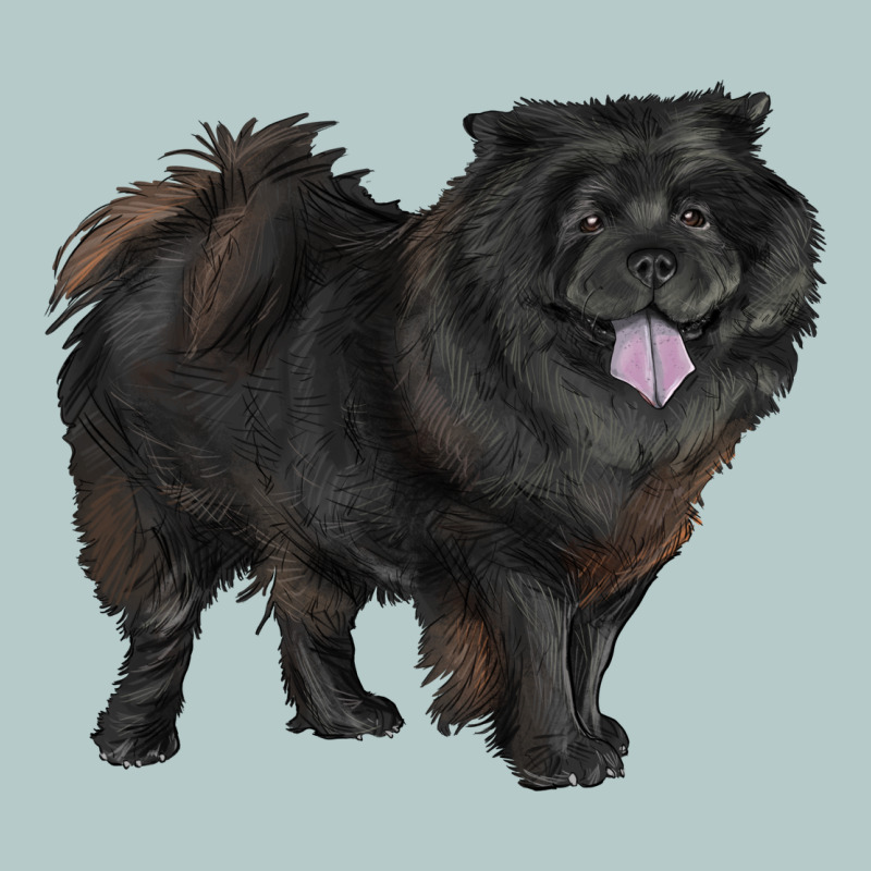 Black Chow Chow Heavy Core Tee by RanaPortraitStore | Teevron