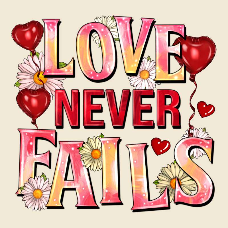 Love Never Fails Premium Tee by FaDigitalArtStudio | Teevron