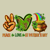 Peace Love St. Patrick's Day Heavy Core Tee | Teevron