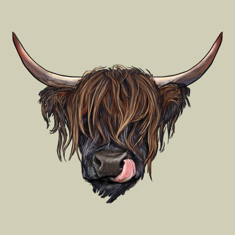 Black Highland Cow Heavy Core Tee by RanaPortraitStore | Teevron