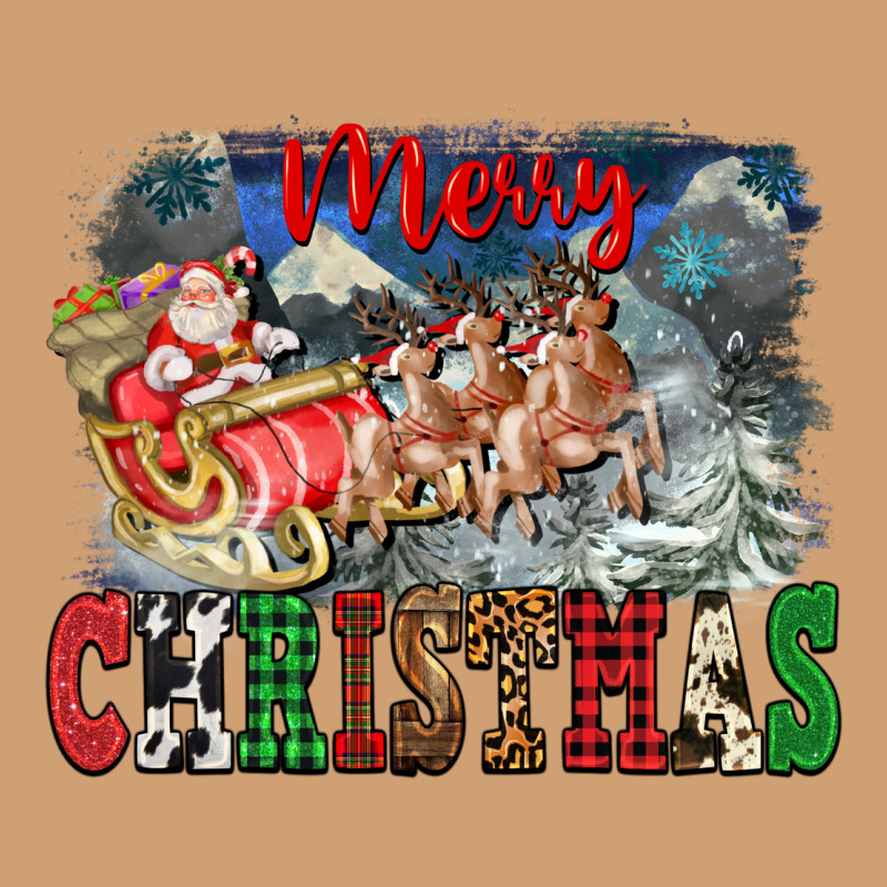 Merry Christmas Santa Sleigh Vintage Tee by FaDigitalArtStudio | Teevron