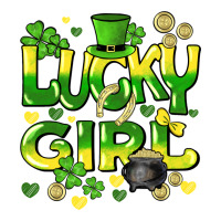 lucky girl st. patricks day | Teevron