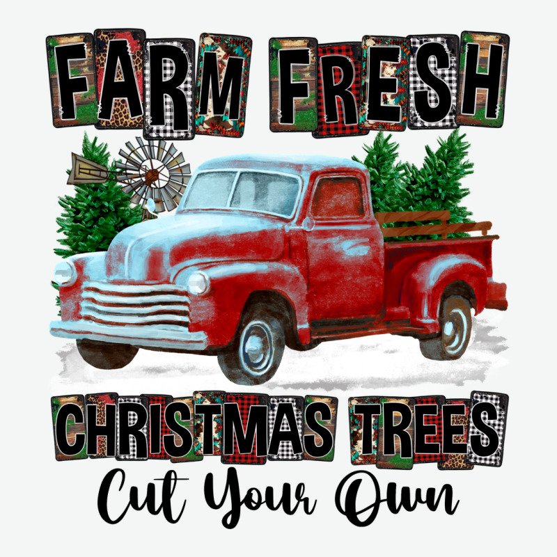 Farm Fresh Christmas Trees Cut Your Own Urban Heavy Tee by FaDigitalArtStudio | Teevron