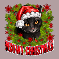 Meowy Christmas Vintage Hoodie | Teevron