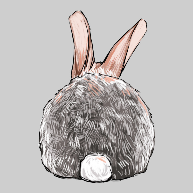 Easter Bunny Back View Premium Tee by OliviaCreatesArt | Teevron