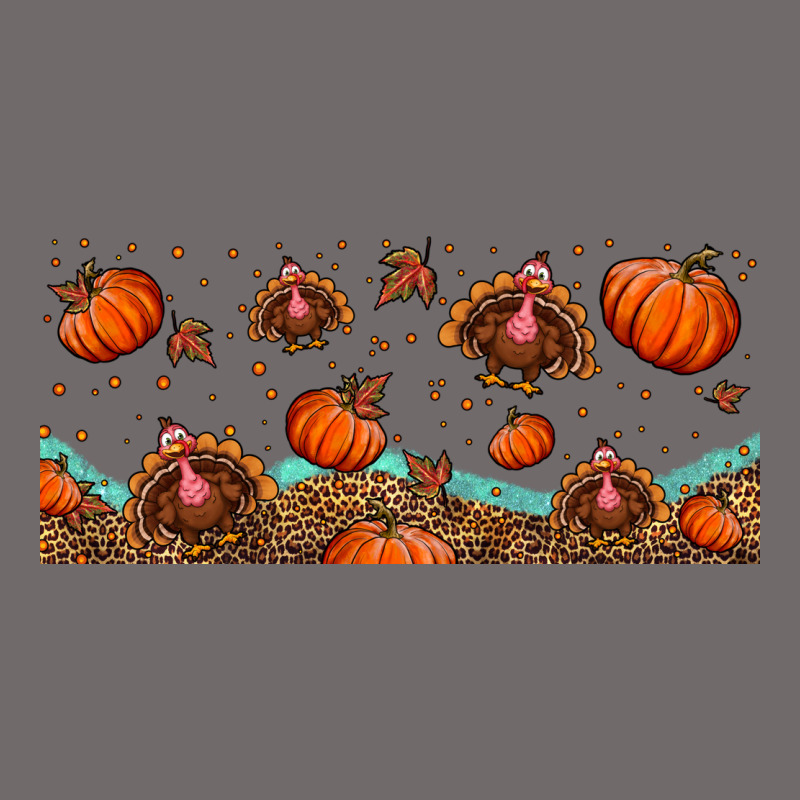 Turkey Thanksgiving Pumpkin Libbey Glass Urban Heavy Tee by BundleAndBundleShop | Teevron