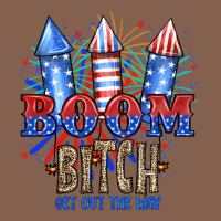 Boom Bıtch Get Out The Way Zipper Hoodie | Teevron